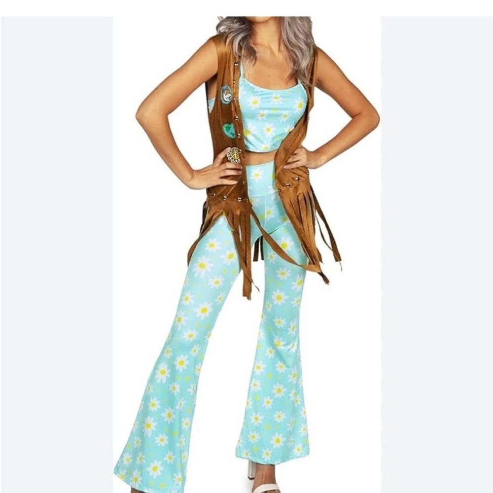 Tipsy Elves Women's Hippie Costume Medium NWT